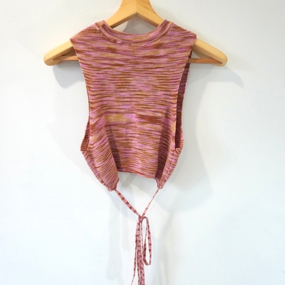 FREE PEOPLE KNOT LACE UP DROP NWOT a SMALL - Picture 6 of 8